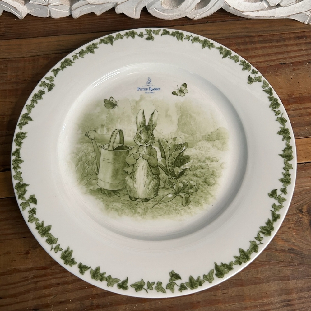 Beatrix Potter/Peter rabbit plate!